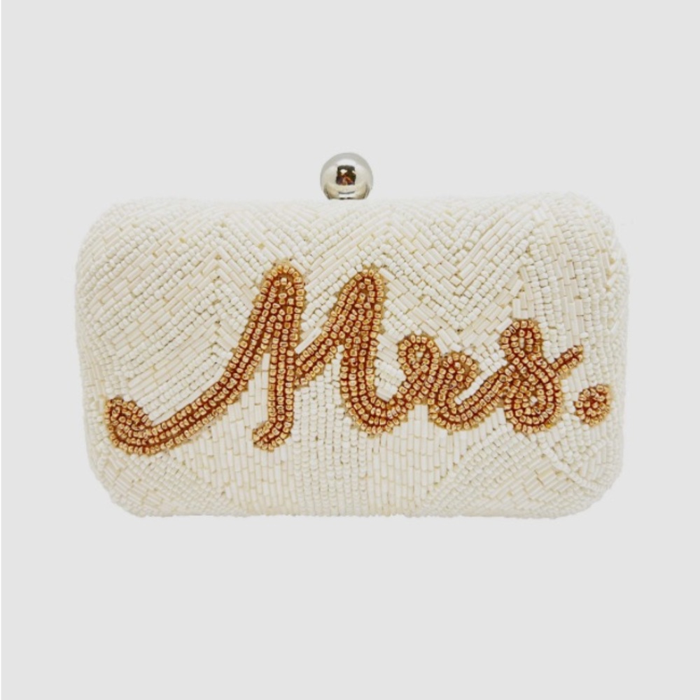 Mrs. Beaded clutch